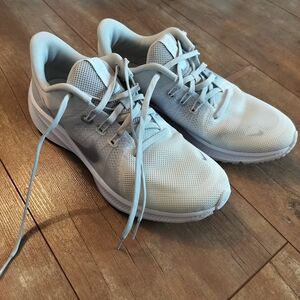 Nike White Mesh Sneakers